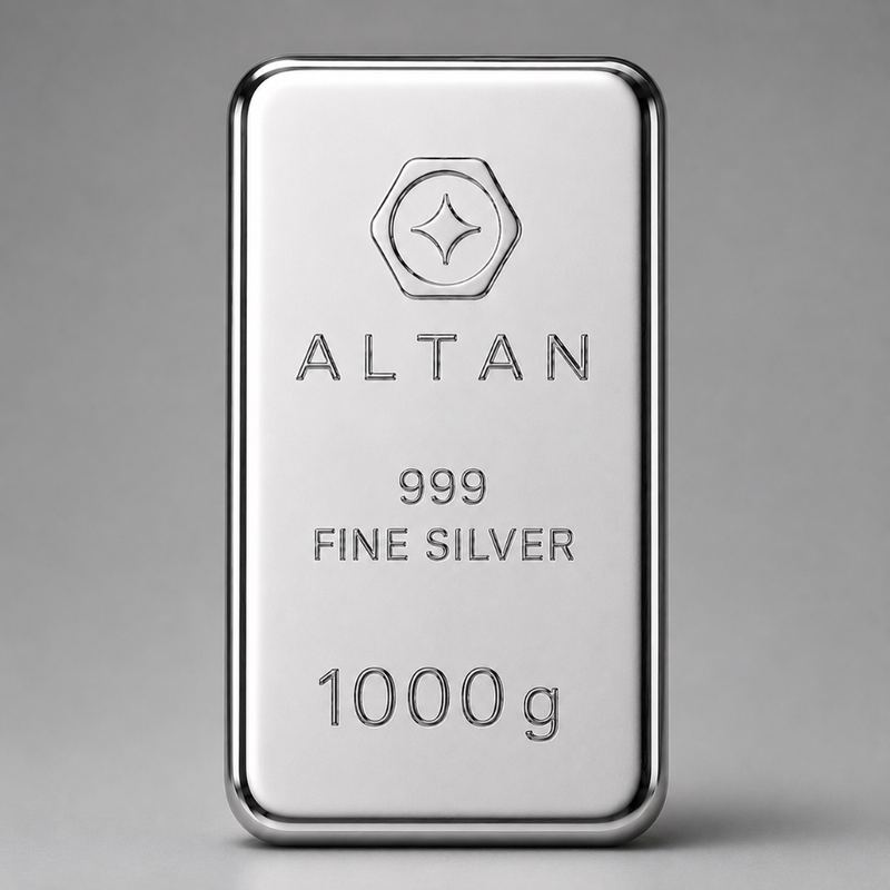 ALTAN Мөнгөн гулдмай 1000 гр — 999 сорьц