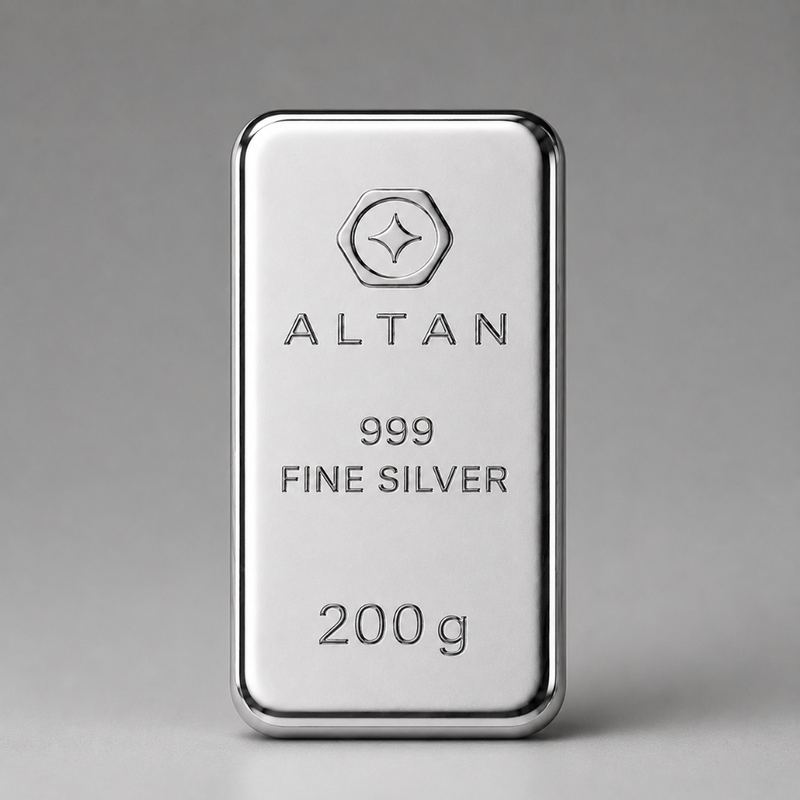 ALTAN Мөнгөн гулдмай 200 гр — 999 сорьц