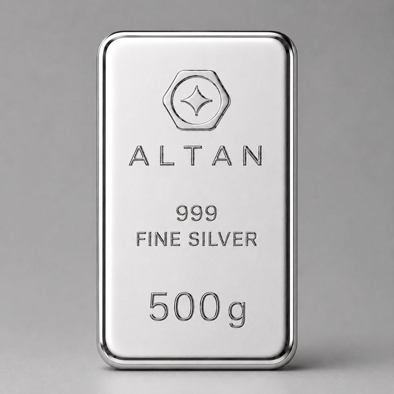 ALTAN Мөнгөн гулдмай 500 гр — 999 сорьц